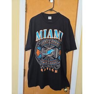Tua Tagovailoa Miami Dolphins Nation Fins Up Tribal Football Shirt 2XL NWOT